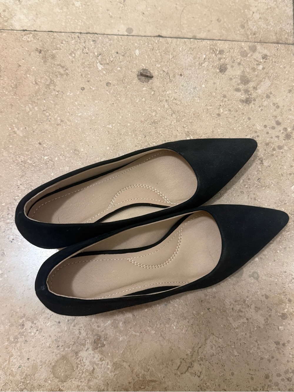 Dream Pairs Black Pointed Toe Women's Heels